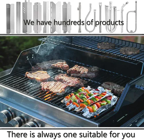 Miniatura 7 de Kalomo Placa de calor para parrilla de 15 3/8 pulgadas, cubierta para quemador de 3 quemadores Ducane Affinity serie 3000, 3100, 4100, 3200, 4200