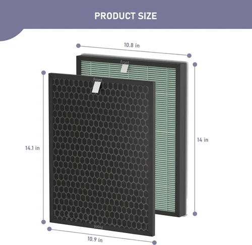 Miniatura 4 de Ontheone Air Bio-GS 2.0 Kit de repuesto de filtro compatible con Rab-bit Air Bio-GS 2.0 Purificador de aire ultra silencioso modelo SPA-550A