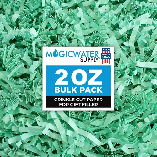 Miniatura 17 de MagicWater Papel Arrugado de Corte Ondulado para Cestas de Regalo - 2 Oz - Baby Blend - Perfecto para Relleno de Papel Triturado, Relleno de Cestas