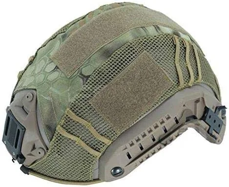 Miniatura 10 de DLP Tactical Funda para casco compatible con MICH, OPS-Core Fast y cascos de combate similares