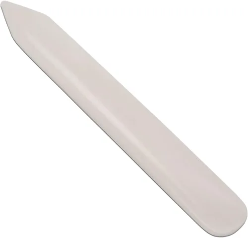 DEEDYGO Herramienta de carpeta de hueso auténtica: puntuación, pliegue, plegado y bruñido para manualidades de papel, tarjetas y cuero, perfecta