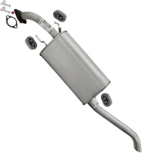 Miniatura 16 de Northeastern Exhaust Kit de sistema de escape de tubo delantero, resonador y silenciador de acero inoxidable compatible con Chevrolet Aveo5