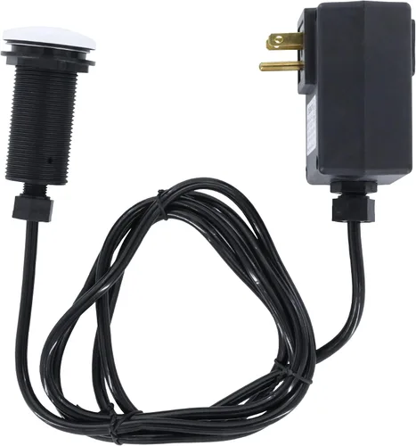 Miniatura 13 de Danco Interruptor de aire de montaje superior para trituradores de basura con longitud de rosca extendida en parte trasera mate (12037)