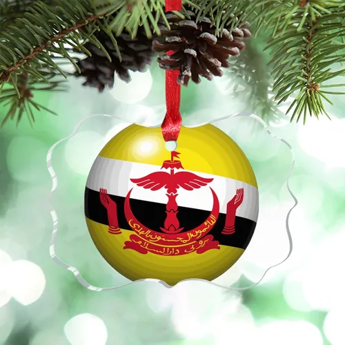 Miniatura 31 de Bandera de Cabo Verde, decoración para árbol de Navidad, bola 3D, recuerdo de la ciudad del país, adornos de Navidad personalizados, decoración