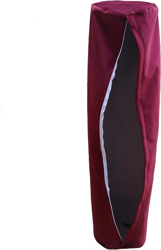 Funda de almohada cilíndrica de terciopelo grueso de tamaño personalizado, soporte para columna vertebral, cuello, espalda, lumbar, almohada de