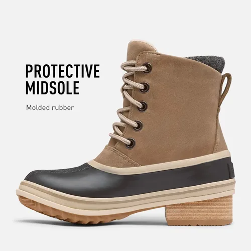 Miniatura 4 de Sorel Encaje Slimpack III para mujer, lluvia y nieve, resistente al agua, Nieve