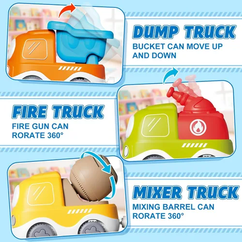 Miniatura 3 de Juego de Tren para Niños Pequeños con Vapor, Sonido y Luces, Juguetes para Niños de 2 a 4 años, Juego de Tren Eléctrico con Pistas y Señales