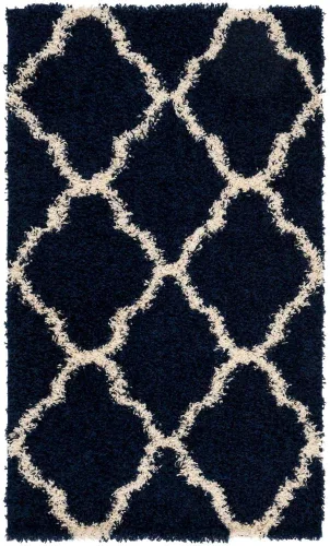 Miniatura 83 de Safavieh - Dallas Shag Collection SGD257A - Alfombra de área con diseño de enrejado de 10 x 14 pies