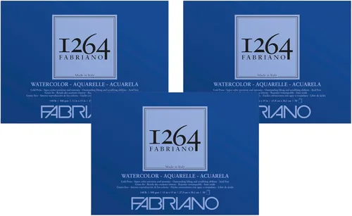 Miniatura 7 de Fabriano 1264 Bloc de acuarela, blanco brillante