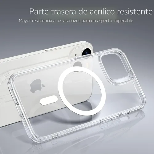 Miniatura 6 de ESR Funda para iPhone 14/iPhone 13, Compatible con MagSafe, Funda Magnética Híbrida Clásica para Teléfono Móvil iPhone 14/13, Estándar Militar
