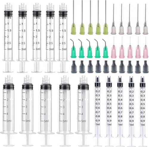 Miniatura 10 de Dispensador de pegamento grande, 0.7 fl oz, 2.0 fl oz, dispensador de medición de 3.4 fl oz con dispensador de pegamento y tapas. resina epoxi
