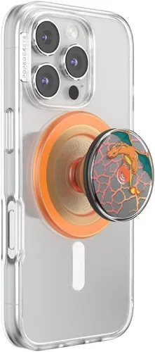 Miniatura 18 de PopSockets Agarre adhesivo para teléfono, soporte, soporte para teléfono, Pokemon - Esmalte Bulbasaur