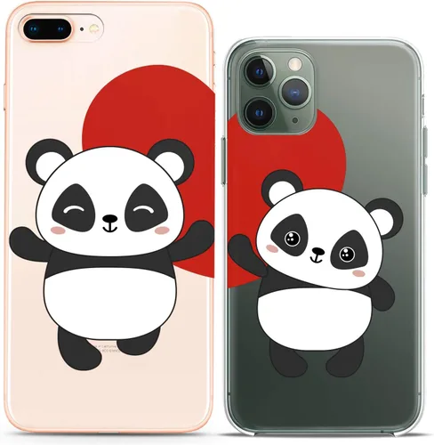 Miniatura 13 de Fundas a juego para parejas compatibles con iPhone 16 15 14 13 12 11 Pro Max Mini Xs X 6s 8 Plus 7+ Xr 10 SE 5 Game Player Relación Amigo Novio