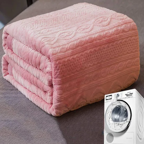Miniatura 3 de Funda de cama, sofá de siesta, manta ligera y acogedora para el hogar, manta de franela suave reversible lavable