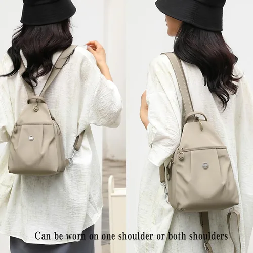 Miniatura 2 de 2025 Premium 3 en 1 bolsa de viaje antirrobo, nueva bolsa impermeable de 2 vías, mochila de tela Oxford para exteriores, 1pc/1, Mediana
