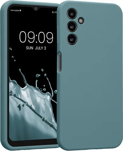 Miniatura 134 de kwmobile Funda compatible con Samsung Galaxy A13 4G - Funda delgada de silicona TPU - Acabado suave al tacto - Amarillo radiante
