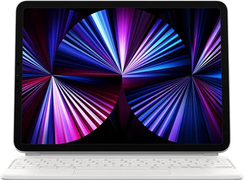 Apple Magic Keyboard: Funda con teclado para iPad para iPad Pro de 11 pulgadas (1ª, 2ª, 3ª, 4ª generación) y iPad Air (4ª, 5ª generación y M2), Gran