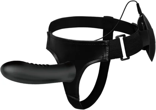 Arnés sexual con correa, consolador vibrador de silicona para hombres y adultos, juguete sexual con control remoto con cable (no para mujeres)