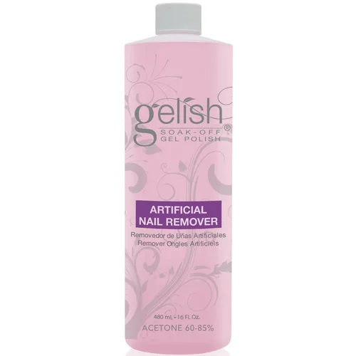 Miniatura 5 de Gelish Removedor de esmalte de uñas artificiales, removedor de esmalte de uñas, removedor de esmalte de uñas, 4 onzas