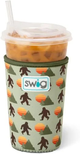 Miniatura 74 de Funda Swig Life para taza de café helado pequeña, funda estándar de 22oz para taza de café helado con asa, funda aislante de neopreno para mantener