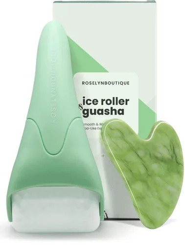 Miniatura 14 de ROSELYNBOUTIQUE Rodillo de hielo para arrugas faciales, líneas finas, hinchazón, palo masajeador, herramientas de cuidado de la piel facial, regalos