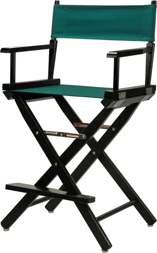 Miniatura 15 de Casual Home - Silla de director de 24 in, marco de roble miel, con lona color verde cazador, altura de mostrador Marco de roble miel - Madera maciza