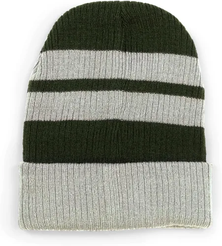 Miniatura 2 de Culturefly Harry Potter House - Gorro de rayas prémium con parche en la cresta, 5-8