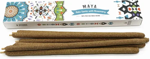 Miniatura 13 de SOUL STICKS Maya Palo Santo - Varillas de incienso limpiadoras 6 varillas por paquete fabricadas en Perú (Palo Santo)