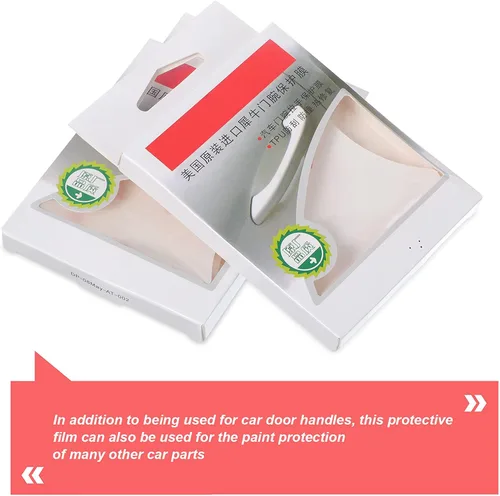 Miniatura 2 de Protector transparente para manija de puerta de automóvil, película protectora de arañazos para vehículos, película protectora transparente