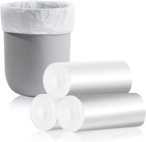 CHARMOUNT Bolsa de basura de 4 galones, sin perfume, bolsas de basura de 4 galones para baño, cocina, dormitorio, 105 unidades (15 litros)