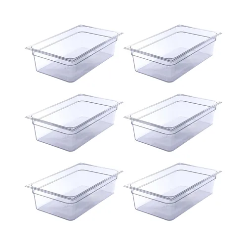Carlisle FoodService Products StorPlus Contenedor de almacenamiento de alimentos de tamaño completo para servir y almacenar alimentos calientes o