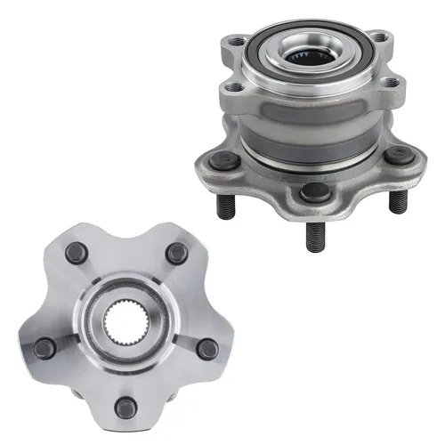 Miniatura 39 de Detroit Axle - 2.2L Bujes de rodamiento de rueda delanteros de 2 piezas para Honda Accord 90-97, 97 Acura CL, 2 rodamientos de ruedas y conjunto
