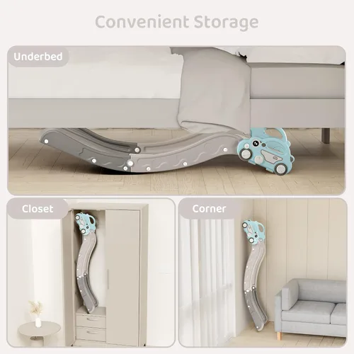 Miniatura 6 de Sofá deslizante interior para bebés y niños pequeños de Duke Baby, para niños de 1 a 3 años, accesorio adicional de sofá deslizante para cama Nugget