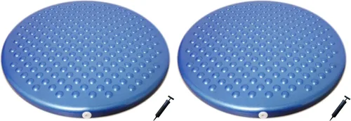 Miniatura 9 de AppleRound Jr. Cojín inflable para asiento con bomba, 12.2 in de diámetro, asiento sensorial para niños