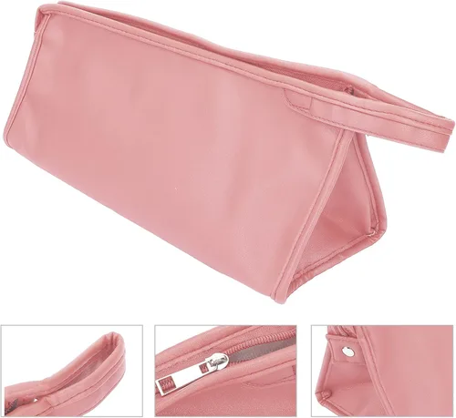 Miniatura 7 de Bolsa de almacenamiento para secador de pelo, estuche de viaje para secador de pelo, bolsa de transporte de piel sintética, bolsa portátil