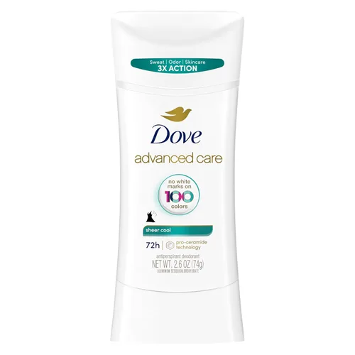Miniatura 11 de Dove Advanced Care Desodorante Antitranspirante, Invisible, Clear Finish, 2,6 oz, 4