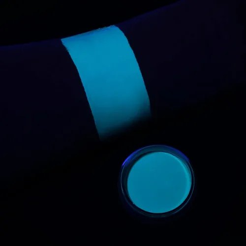 Miniatura 3 de Mysense Pintura facial con luz negra UV, pintura corporal fluorescente neón, delineador de ojos activado por agua, maquillaje a base de agua que