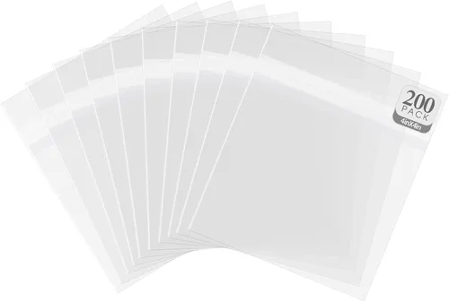 Miniatura 16 de Golden State Art, Fundas de almacenamiento transparentes libres de ácido de 9" x 12", se ajustan a documentos tamaño A4 y carta