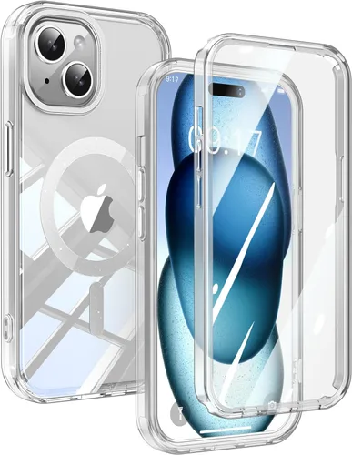 Miniatura 14 de Funda de privacidad para iPhone 17 Pro Max con soporte de 360° [protector de pantalla antiespía integrado] [anillo magnético] protección de cuerpo