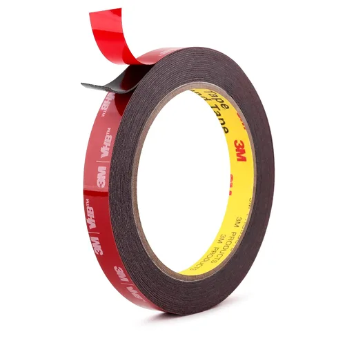 3M Double Sided Tape Heavy Duty Mounting Tape 1/2" x 18Ft 5925 Strong Adhesive Waterproof Foam Tape Perfect for Automotive Home Office Decor Indoor