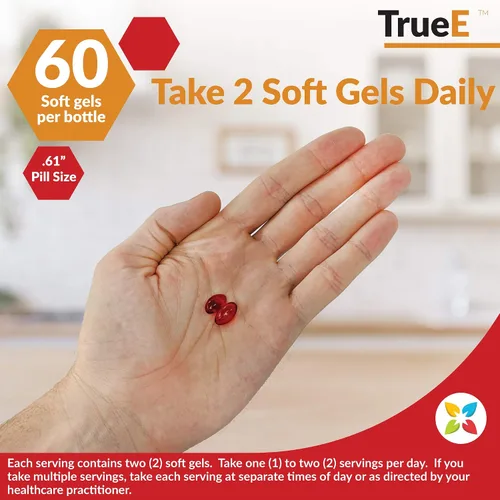 Miniatura 4 de NatureCity True-E - Suplemento de vitamina E de tocotrienoles de espectro completo y alfa tocoferol natural Tocotrienoles sostenibles de Evnol