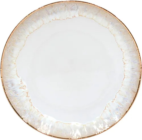 Miniatura 7 de Casafina Plato de cerámica de cerámica de 11 pulgadas, colección Taormina, aguamarina, apto para microondas y lavavajillas, acristalamiento seguro
