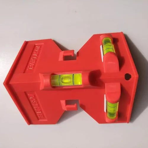 Miniatura 4 de 2 piezas de nivel de poste magnético para nivelación de tuberías, postes y vigas (versión mejorada)