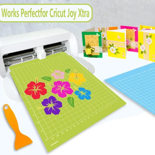 Miniatura 5 de Paquete de 6 alfombrillas de corte de 8.5 x 12 pulgadas compatibles con Cricut Joy Xtra reutilizables con agarre adhesivo (ligero, estándar)