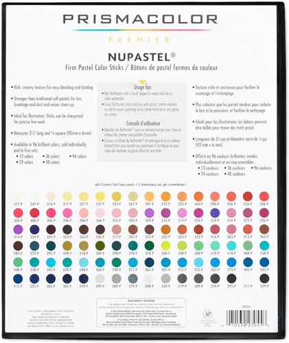 Miniatura 11 de Prismacolor Premier NuPastel Firm - Palitos de color pastel, paquete de 96