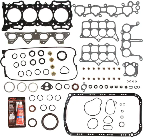 Miniatura 3 de Evergreen OK4012M/0/0/0 Compatible con Honda Accord 91-93 2.2L SOHC 16V F22A1 F22A4 F22A6 Kit de reconstrucción de motor de revisión maestra