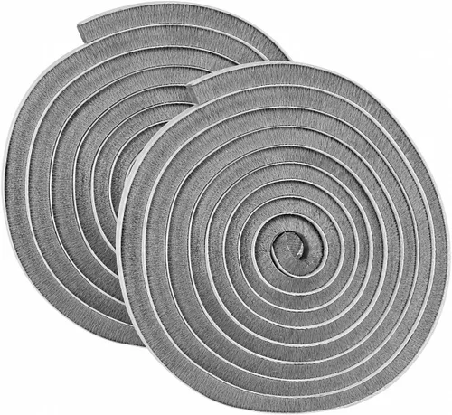 Miniatura 8 de Tira de Sellado para Puerta Corredera con Alta Viscosidad (0.9"x0.4"x32.8FT), Tira de Amortiguación y Reducción de Sonido y Ruido, Tira de Sellado