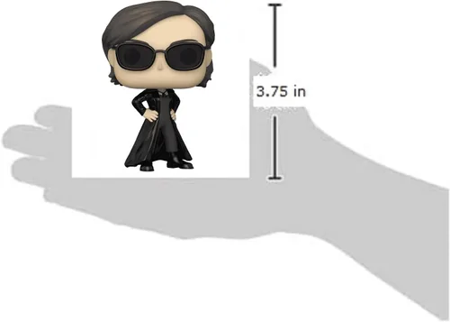 Miniatura 3 de Funko Películas POP: The Matrix Resurrections - Trinidad, Multicolor, 4 pulgadas, (59254)