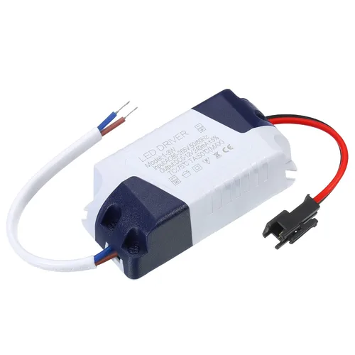 Miniatura 3 de PATIKIL 1-3W 240mA LED Driver, AC 85-265V Salida 5-12V DC Conector macho Conector Rectificador de corriente constante Transformador Fuente
