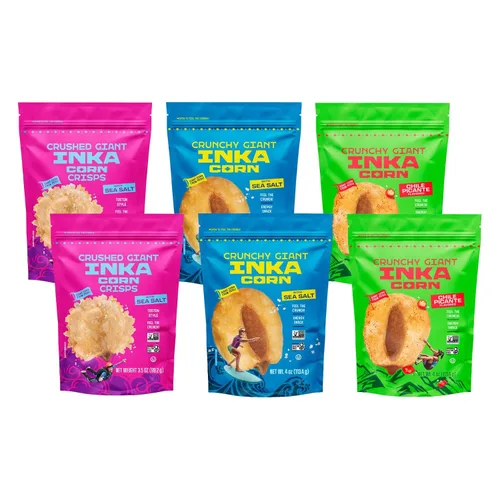 Miniatura 8 de Inka Crops Maíz, Chile Picante, 4 oz
